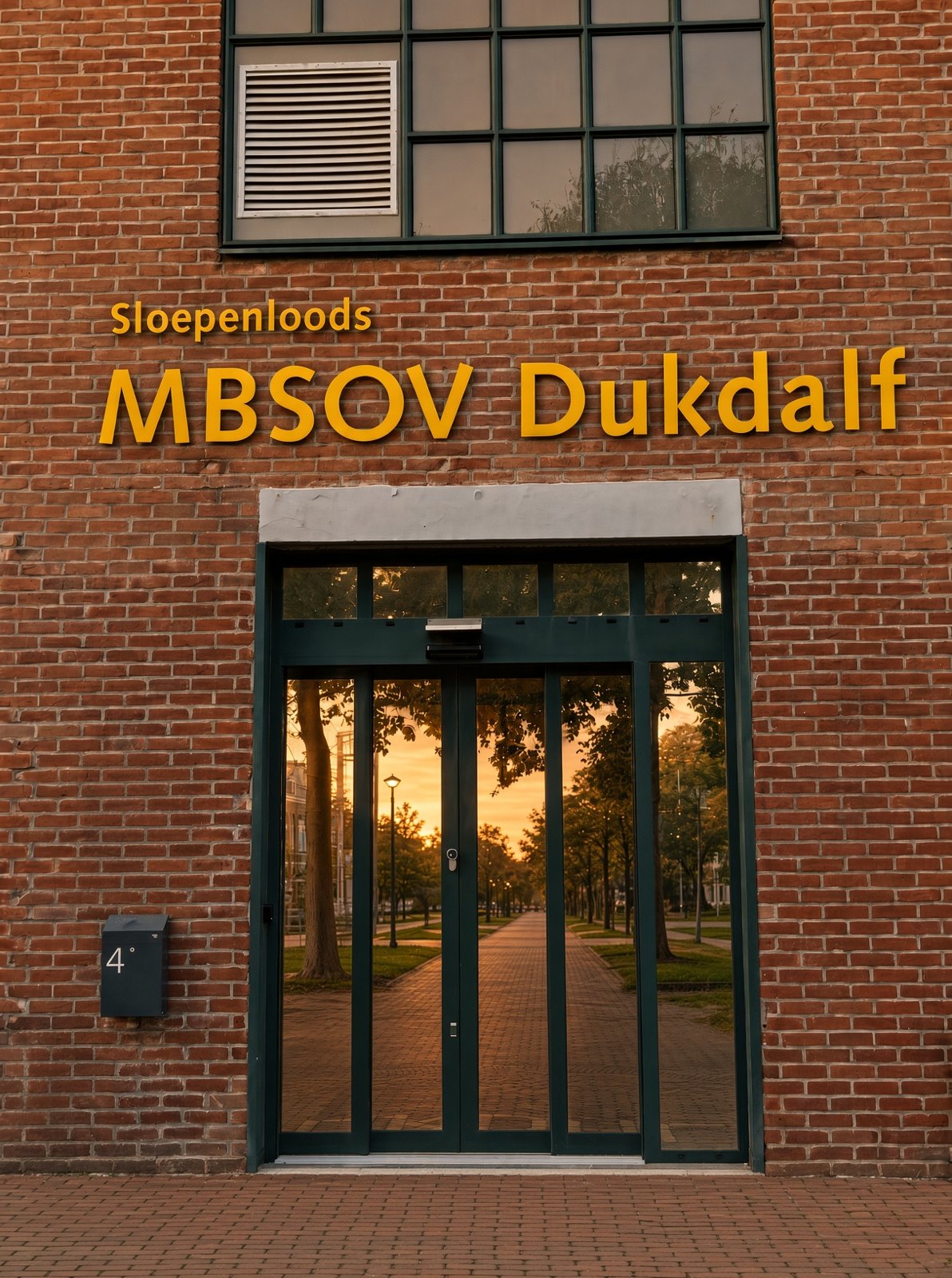 Ingang MBSOV De Dukdalf