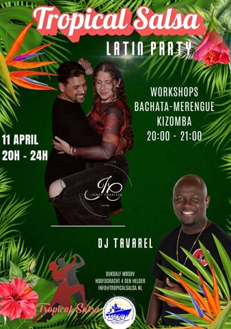 Flyer Tropical Salsa party