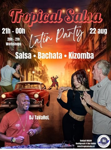 Flyer Tropical Salsa party